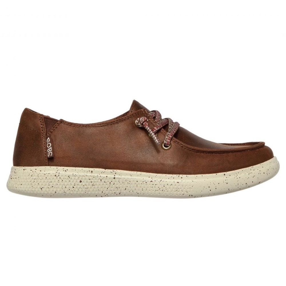 Skechers Women's BOBS Skipper - Sandbar Social Loafer  Size 9.5  Brown - 113453